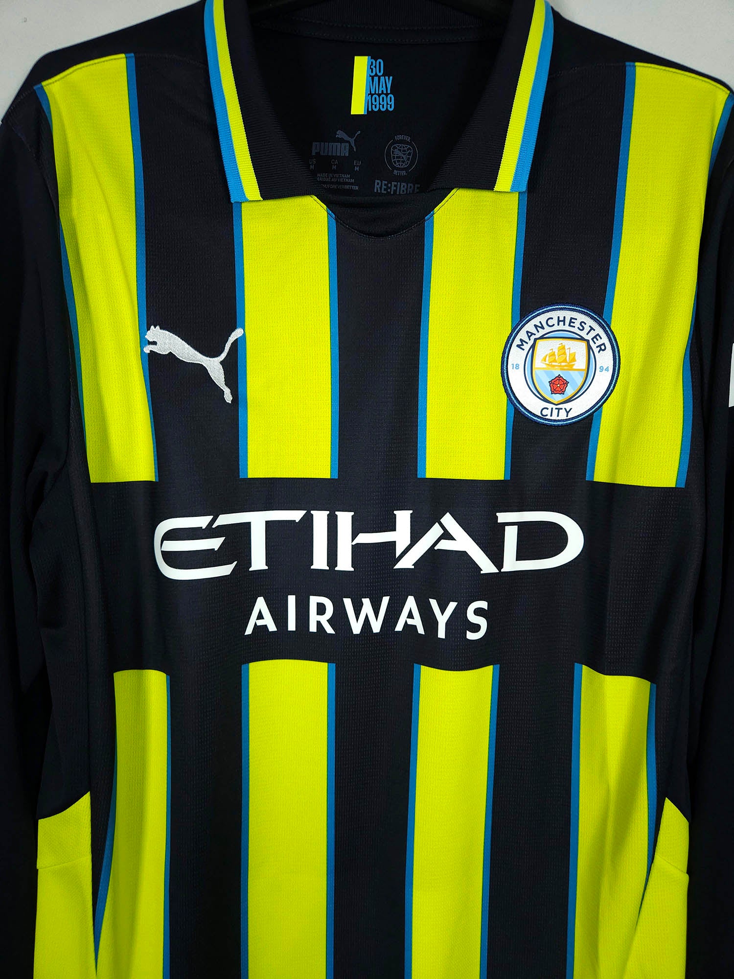 2024-25 Manchester City Longsleeve Away Shirt De Bruyne #17