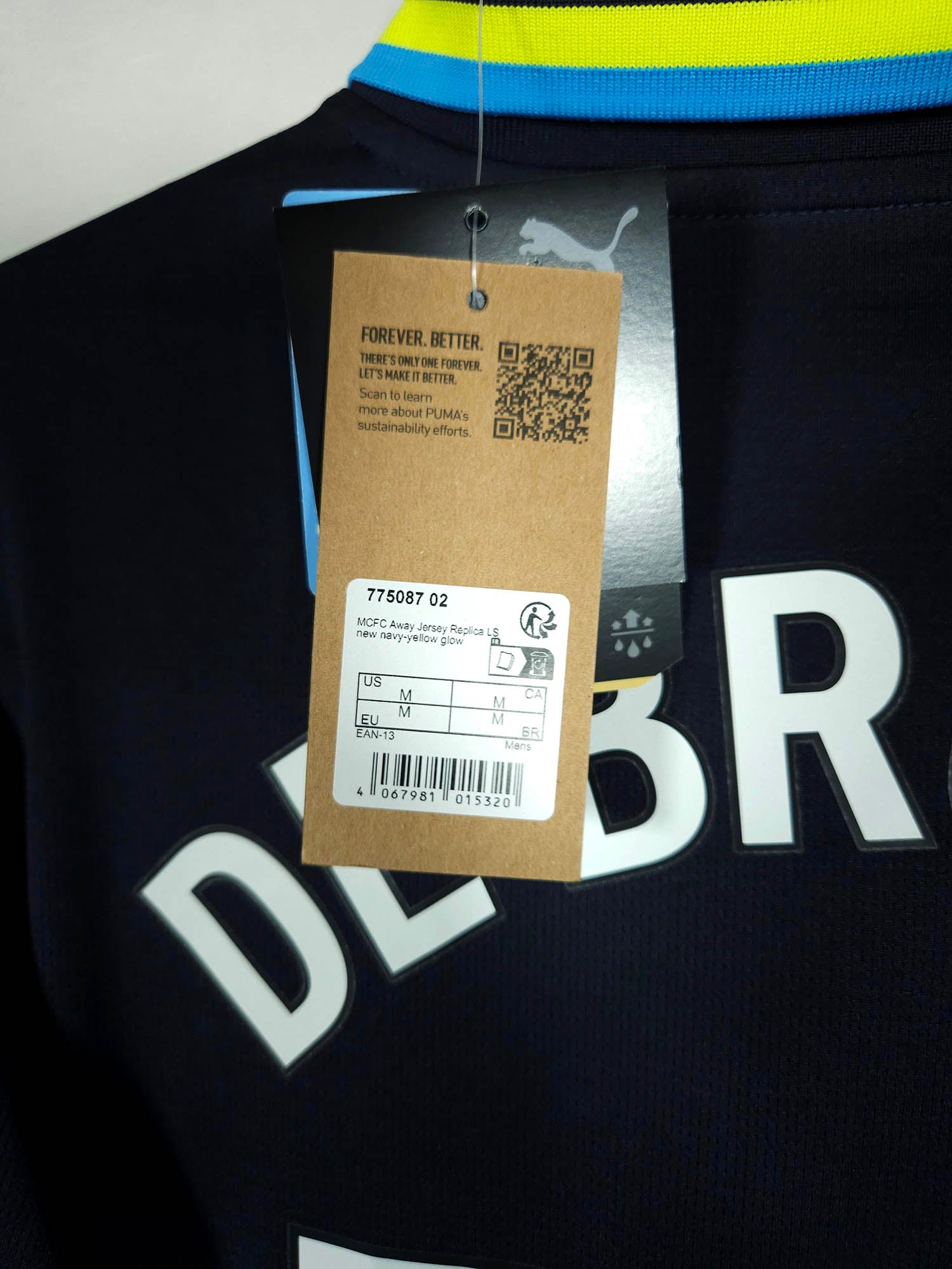 2024-25 Manchester City Longsleeve Away Shirt De Bruyne #17