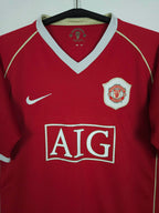 2006-07 Manchester United Home Shirt - detailed view