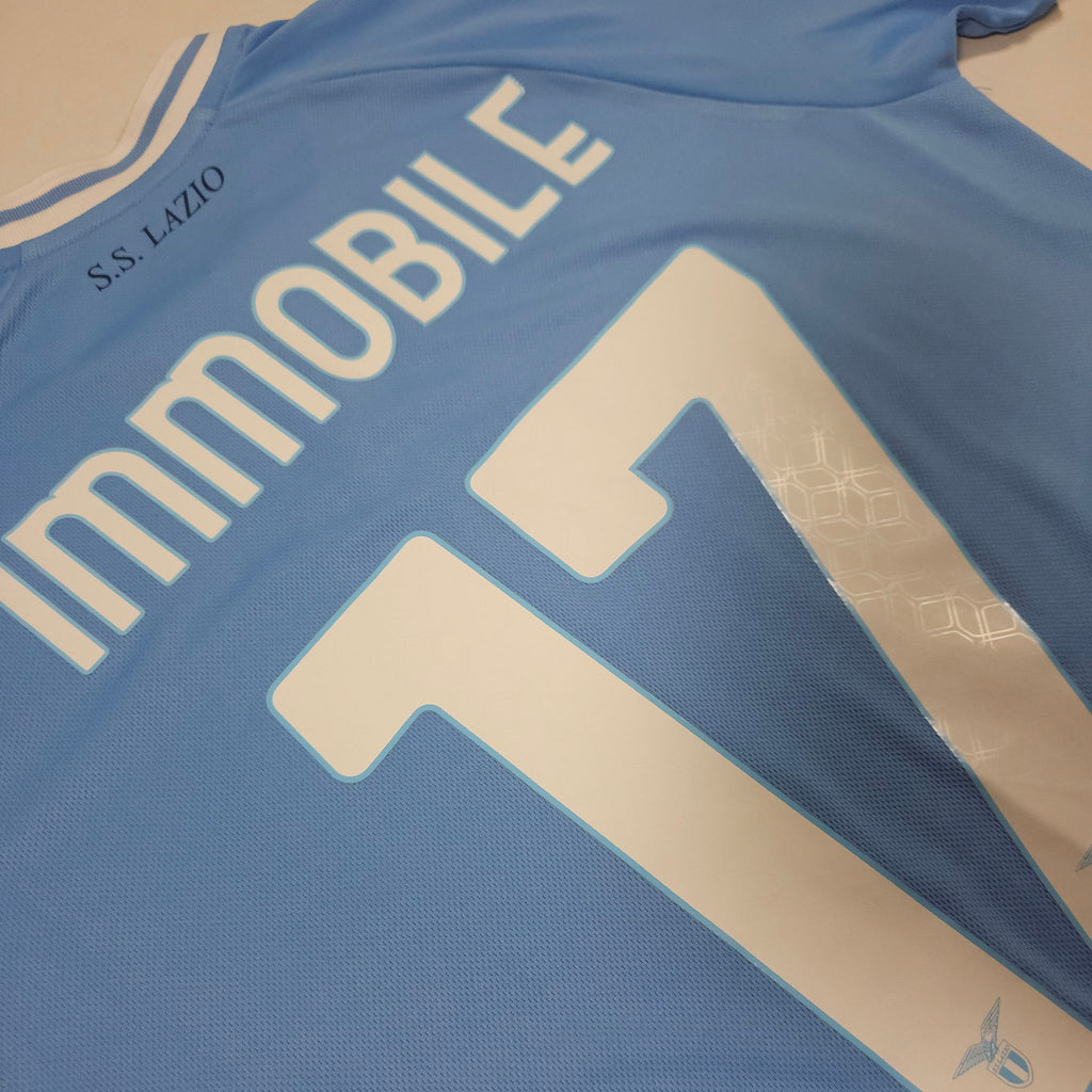 Lazio Home Shirt 2022-23 – Immobile #17 – M