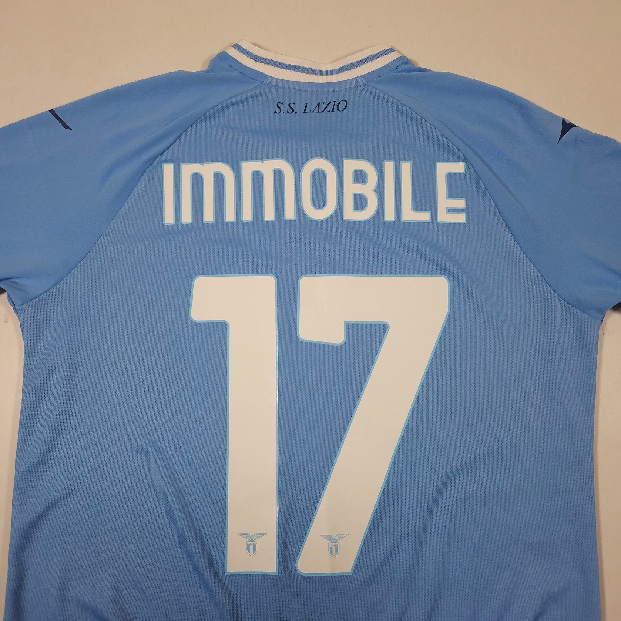 Lazio Home Shirt 2022-23 – Immobile #17 – M