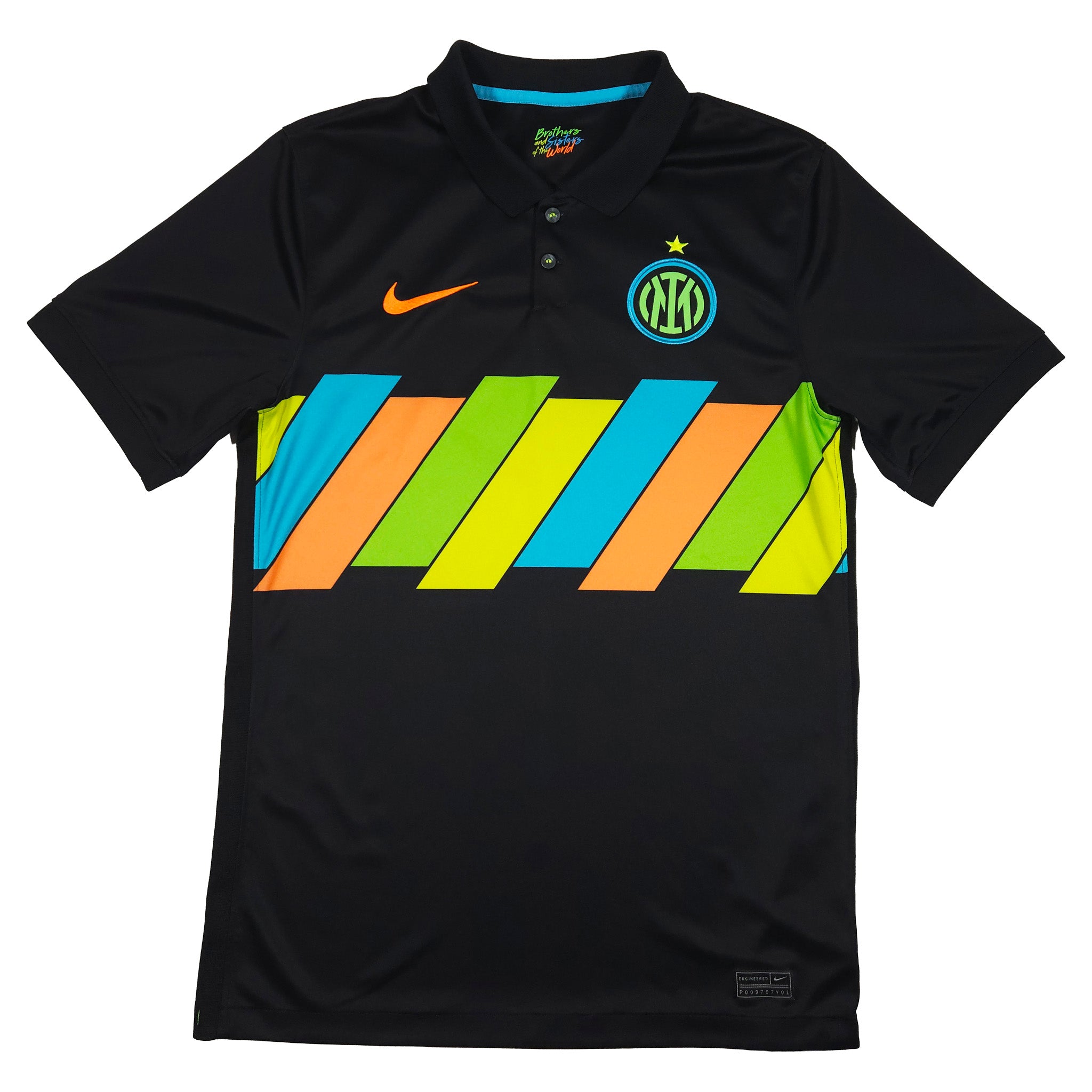 2021-22 Inter Milan Third Shirt - back view