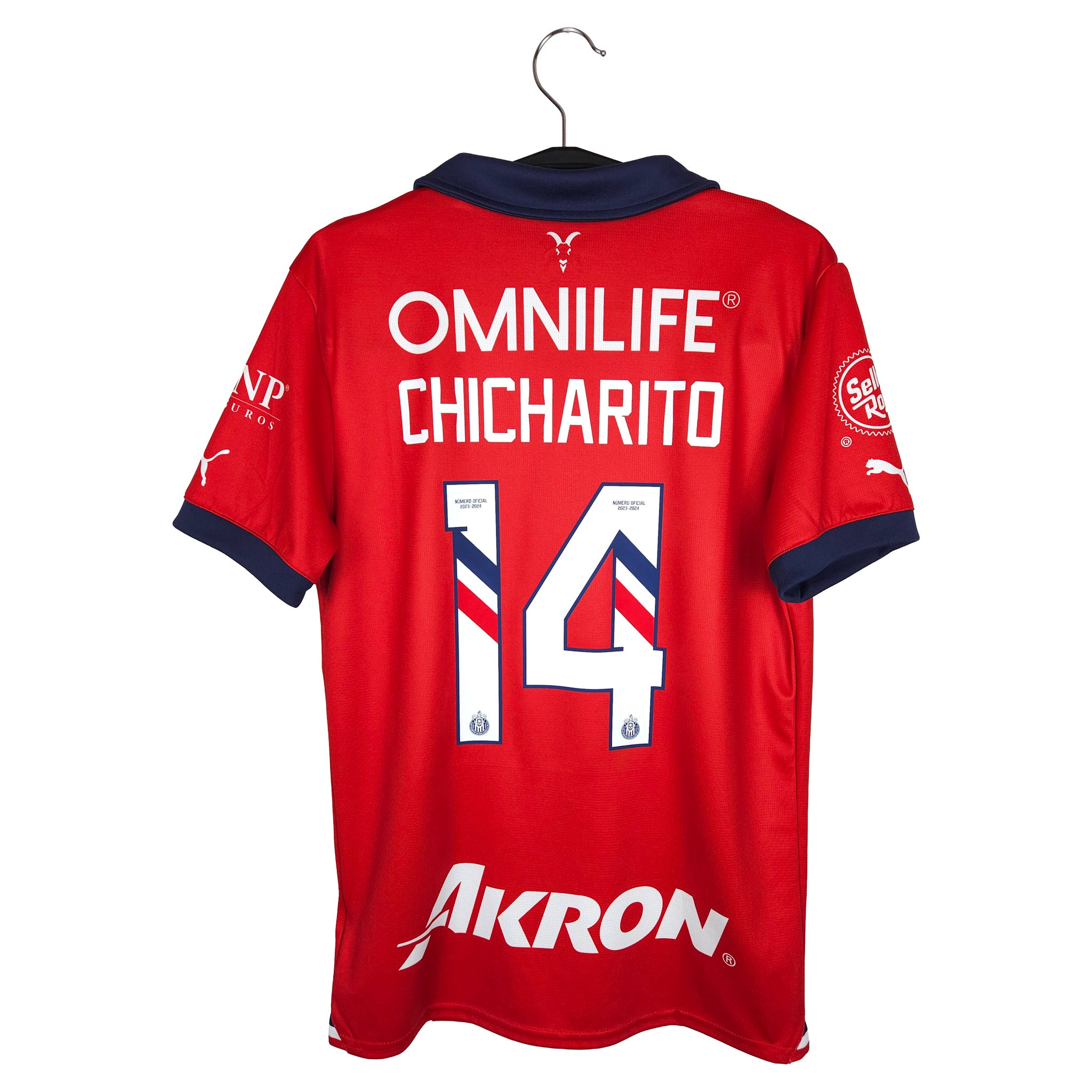 2023-24 Chivas Guadalajara Home Shirt Chicharito #14
