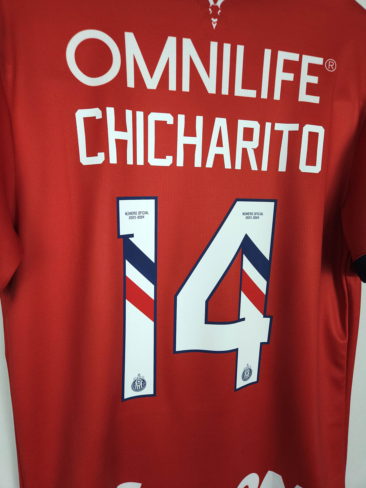 2023-24 Chivas Guadalajara Home Shirt Chicharito #14