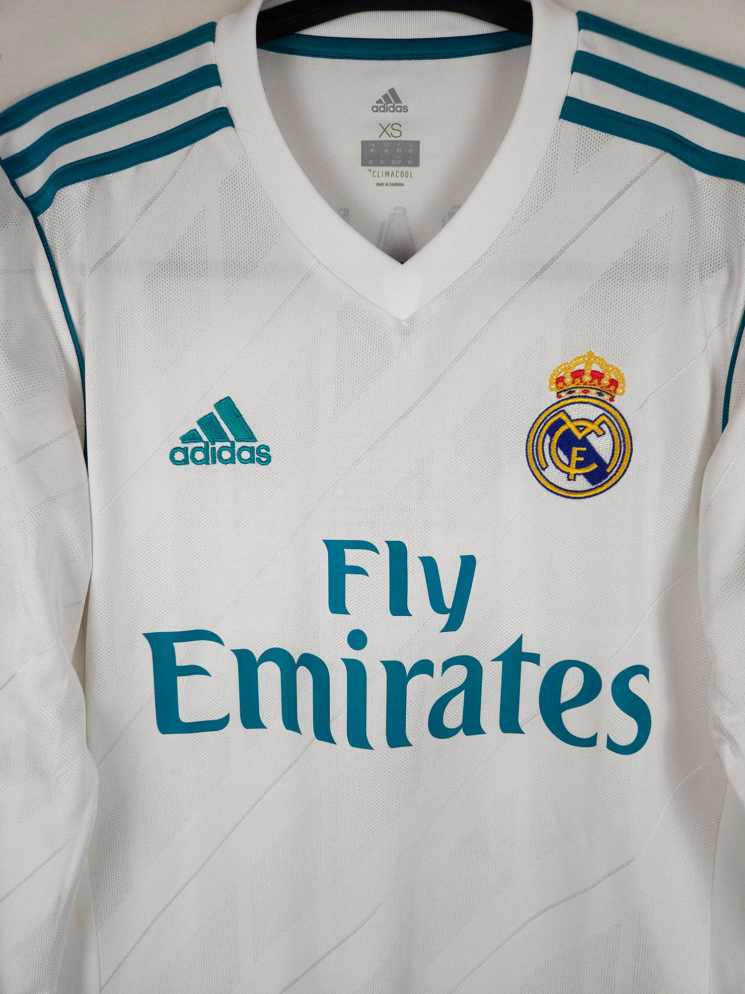 Real Madrid 2017-18 Home Football Shirt | Cristiano Ronaldo