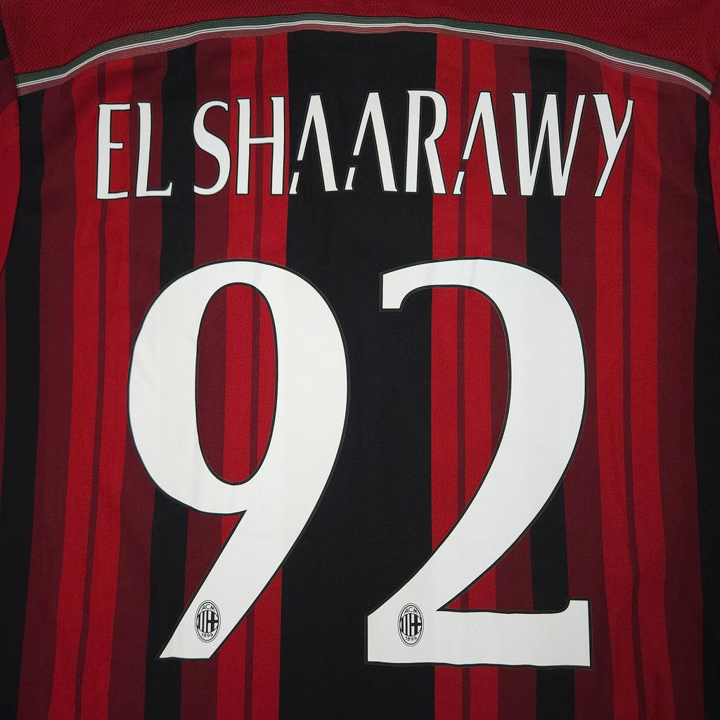 AC Milan Home Shirt 2014-15 – El Sharaawy #92 – XL
