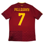 2022-23 AS Roma Home Shirt Pellegrini #7 - back view