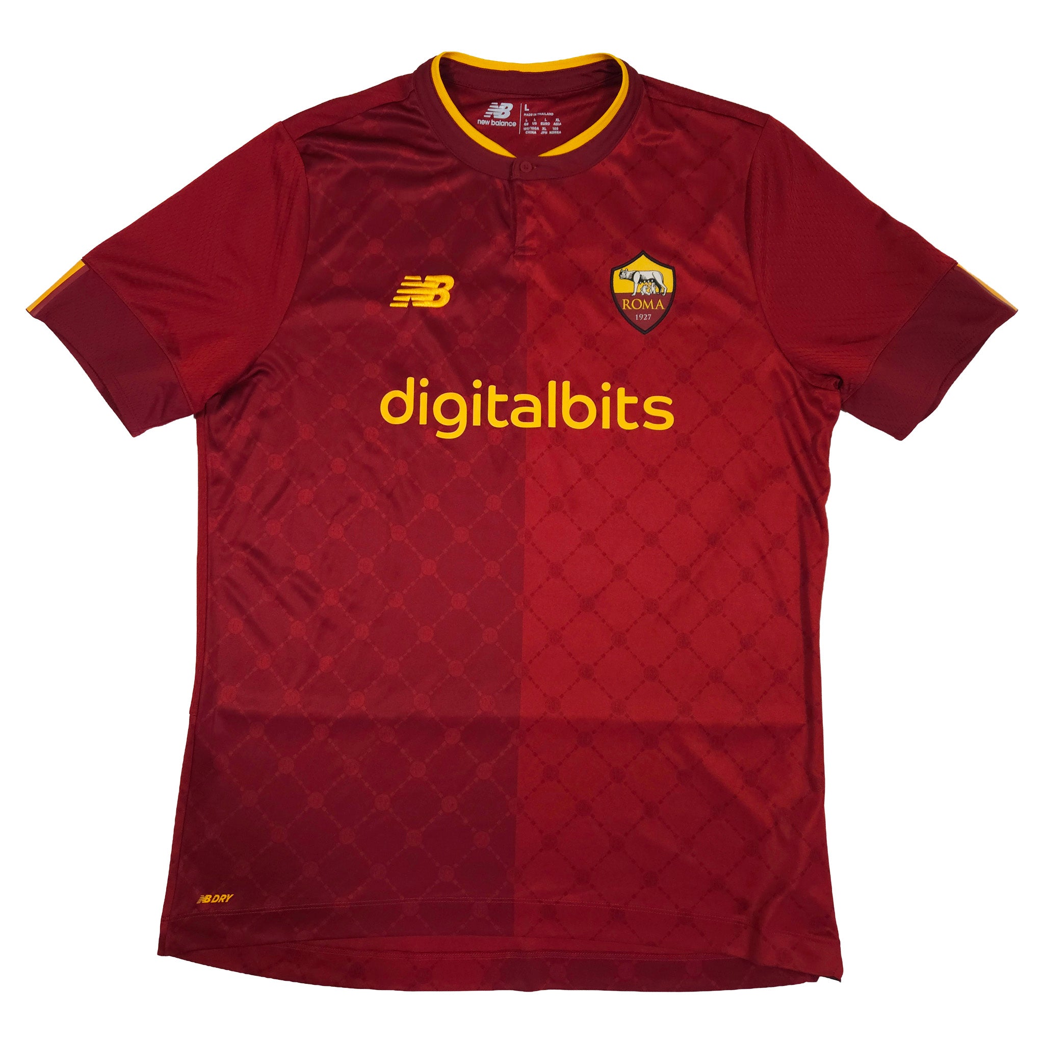 AS Roma Home Shirt 2022-23 – Pellegrini #7 – L