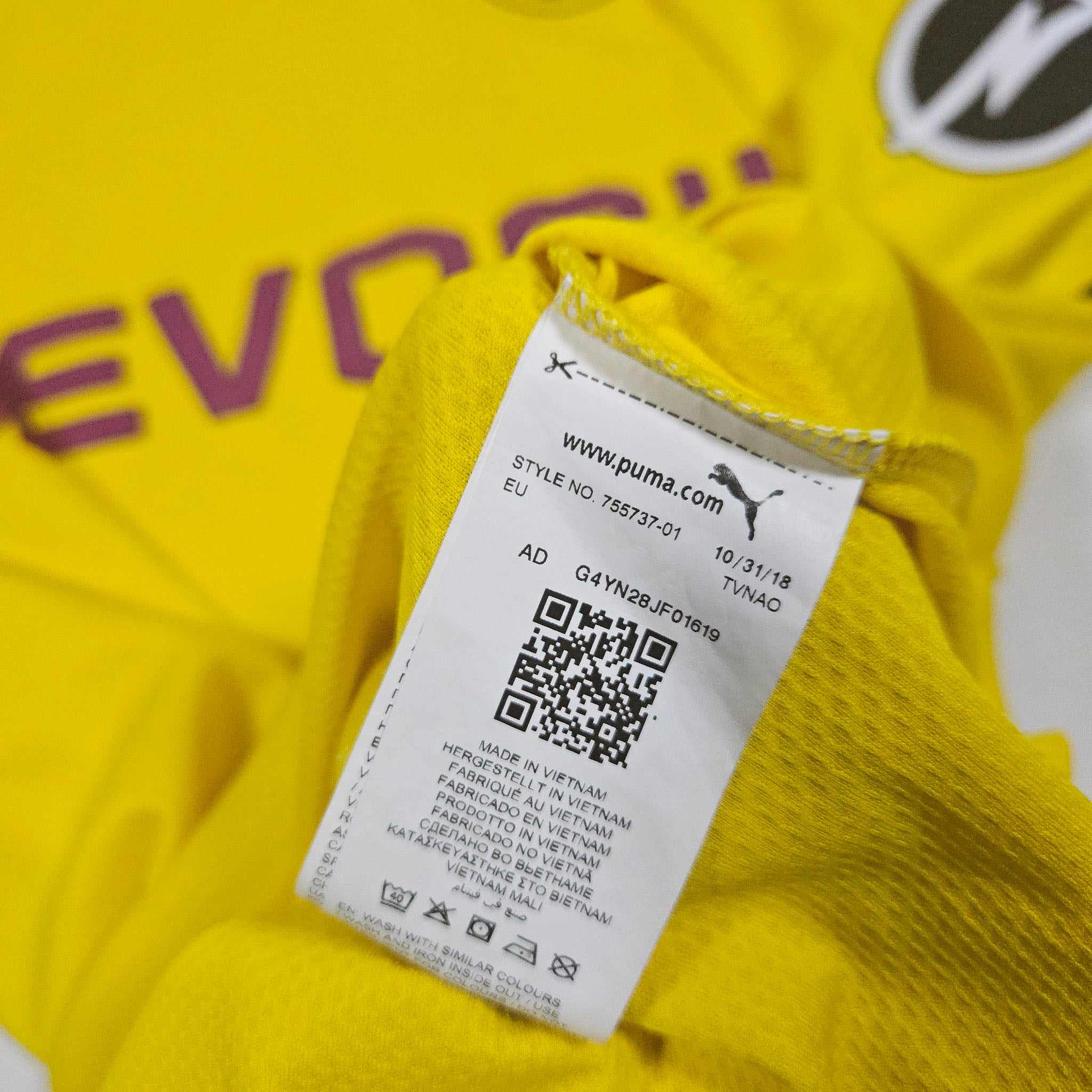 Borussia Dortmund Home Shirt 2019-20 – L