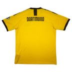 Borussia Dortmund Home Shirt 2019-20 back view