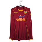 2008-09 AS Roma Home Shirt (LS) - front view
