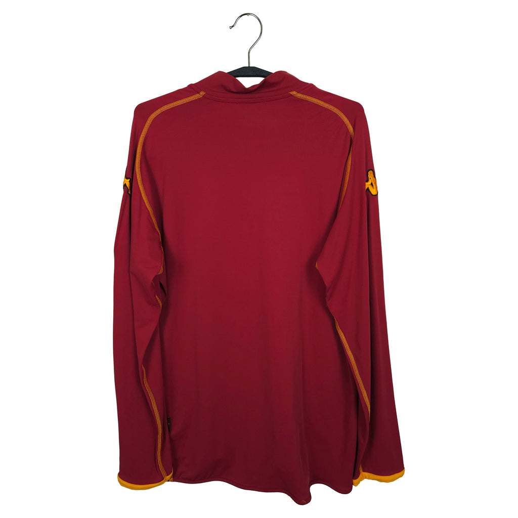 2008-09 AS Roma Home Shirt (LS) - back view