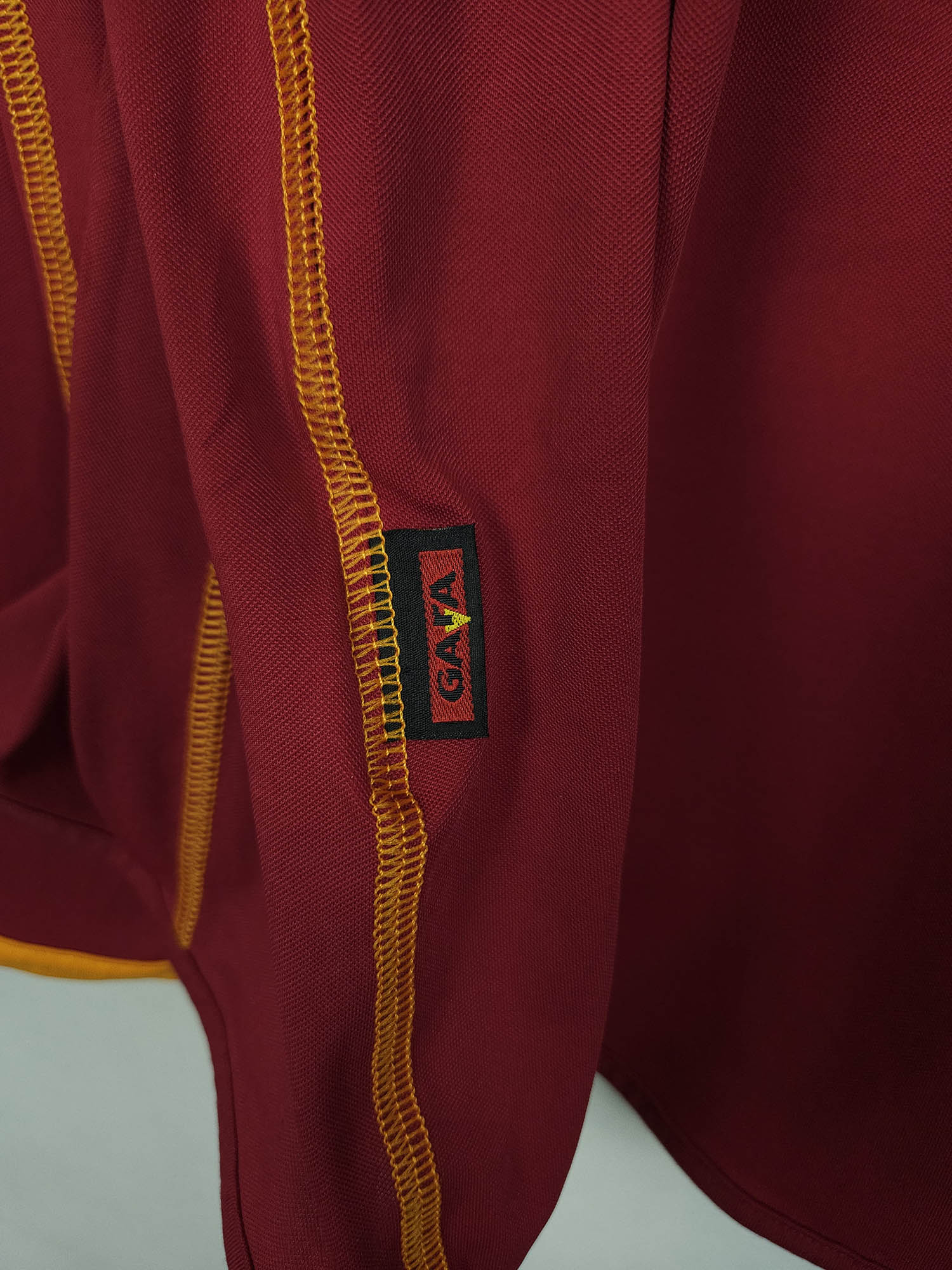 2008-09 AS Roma Longsleeve Home Shirt
