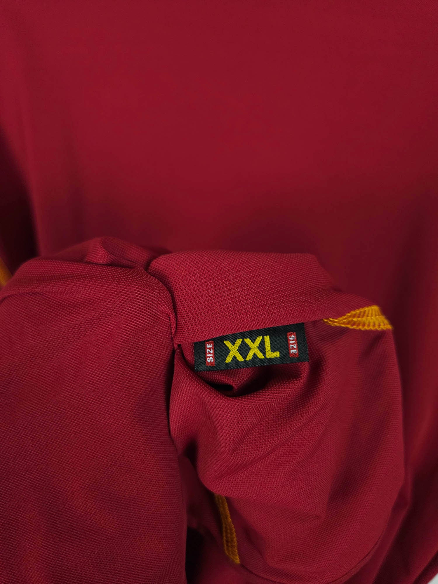 2008-09 AS Roma Longsleeve Home Shirt