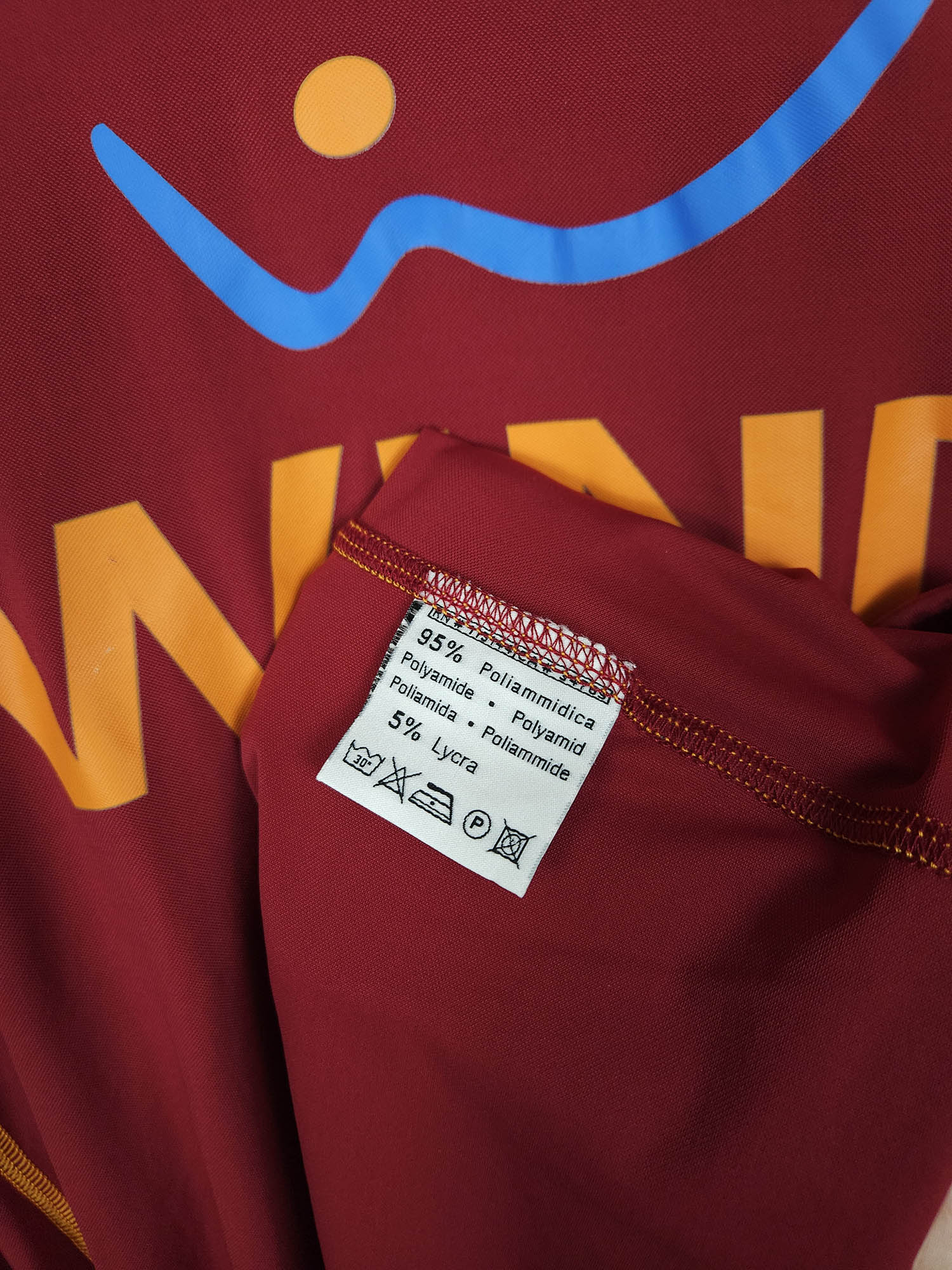 2008-09 AS Roma Longsleeve Home Shirt