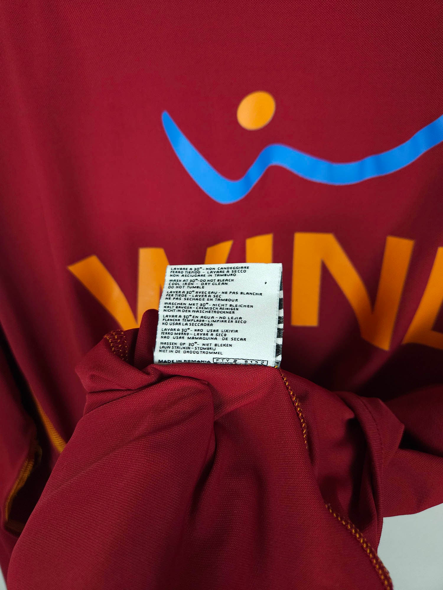 2008-09 AS Roma Longsleeve Home Shirt
