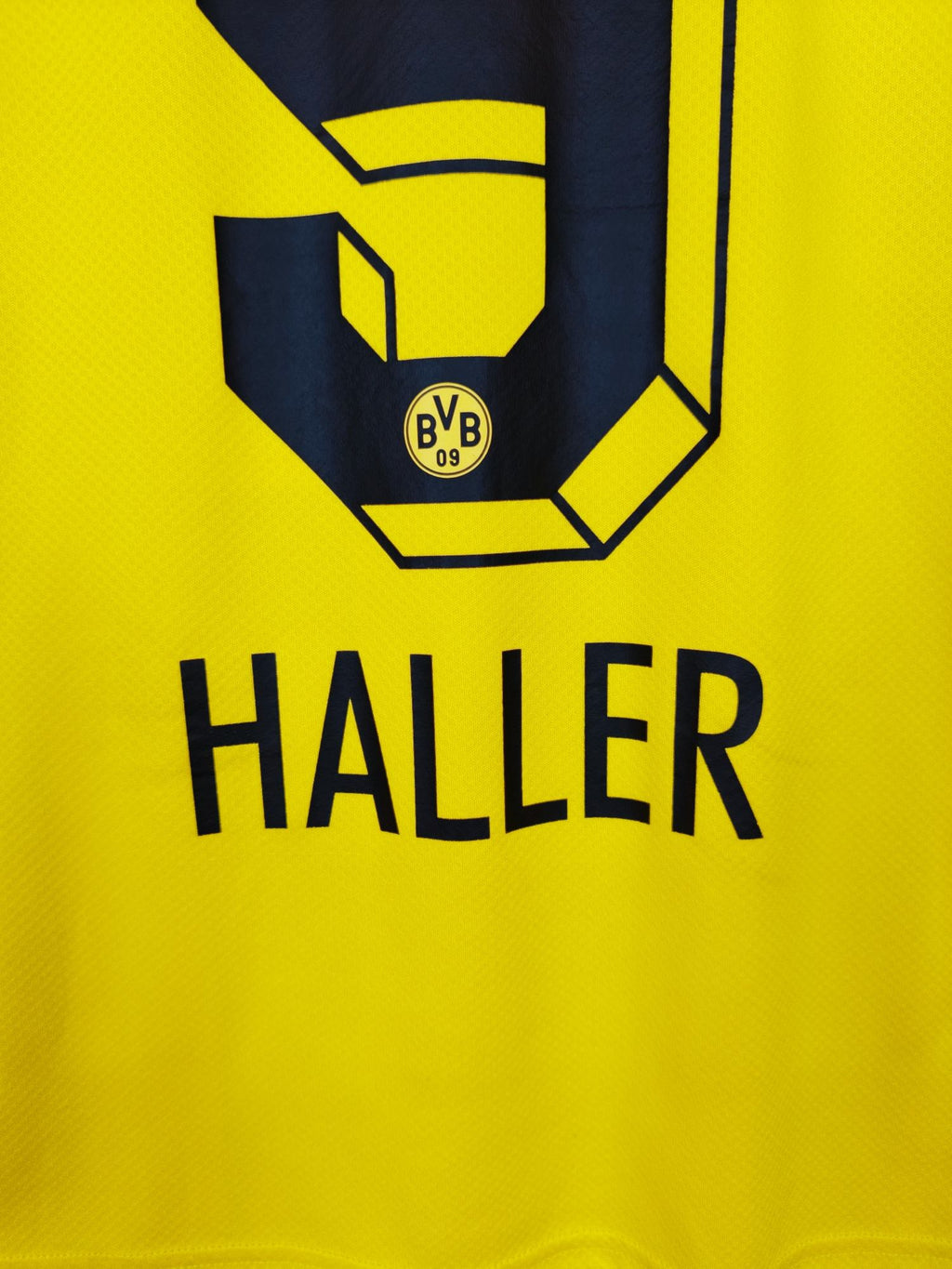 2022-23 Borussia Dortmund Home Shirt Haller #9