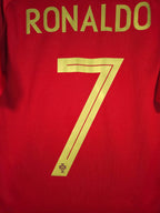 2018-19 Portugal Home Shirt Ronaldo #7 - detailed view