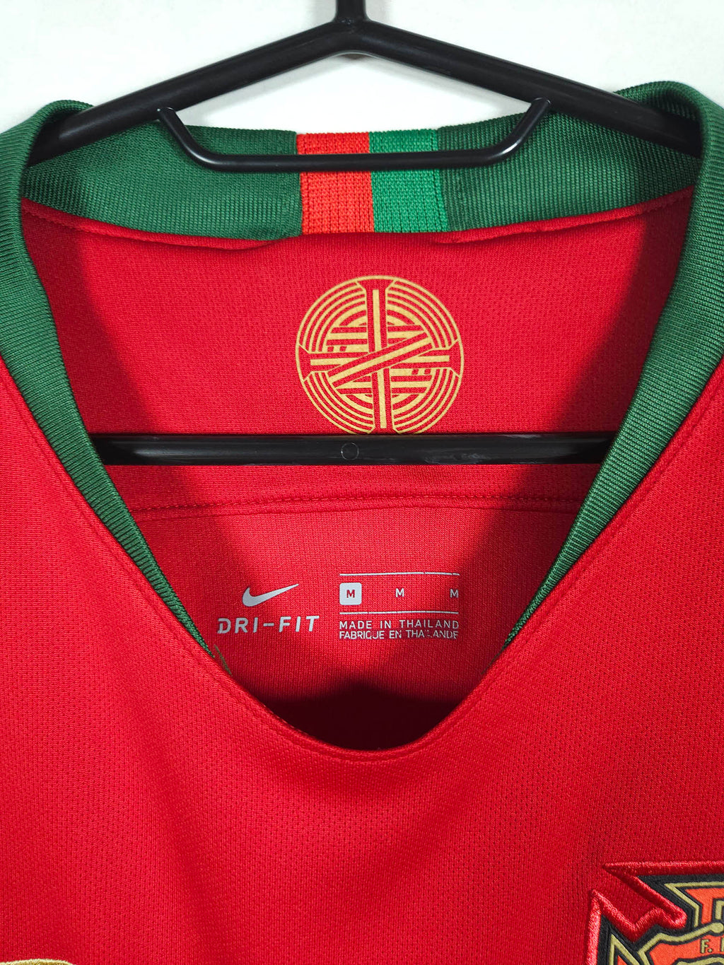 2018-19 Portugal Home Shirt Ronaldo #7 - detailed view