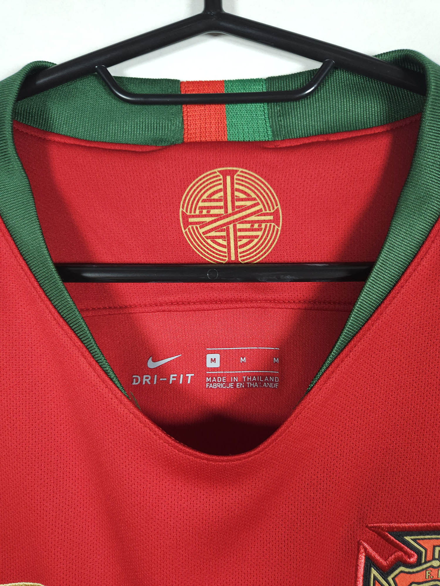 2018-19 Portugal Home Shirt Ronaldo #7 detailed view 6