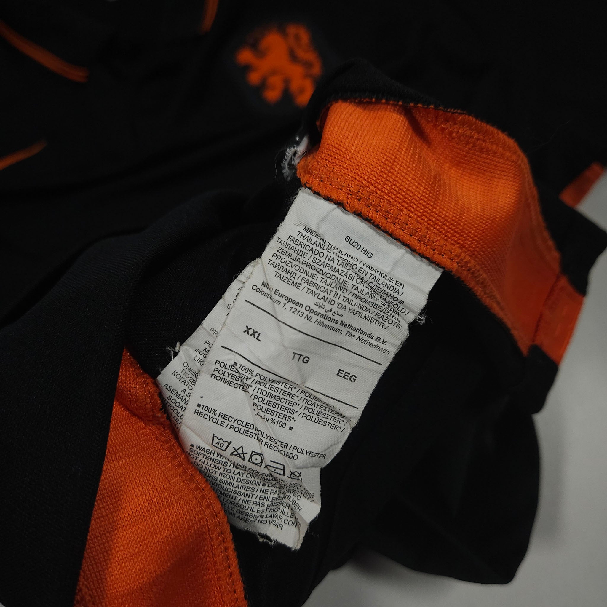 Netherlands Away Shirt 2020-21 – XXL