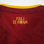 2022-23 AS Roma Home Shirt - detailed view