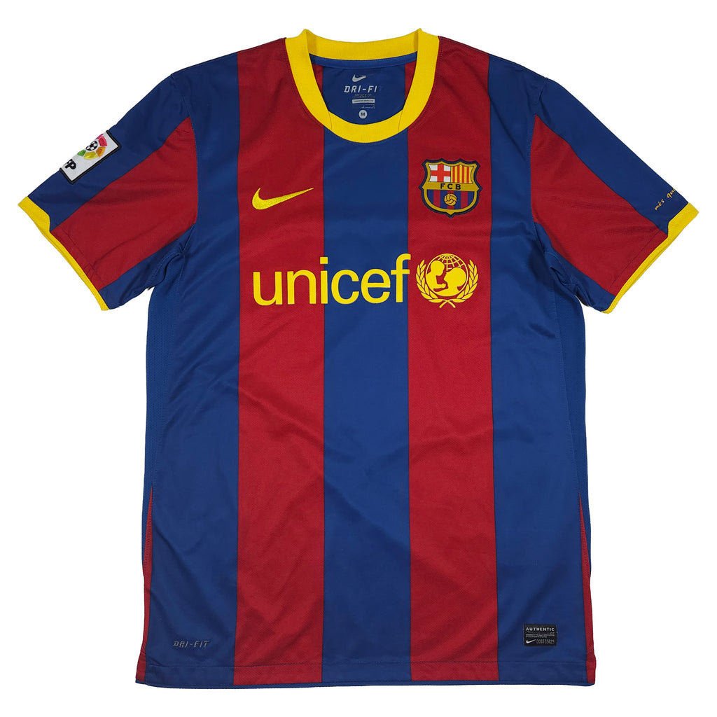 Barcelona Home Shirt 2010-11 – M