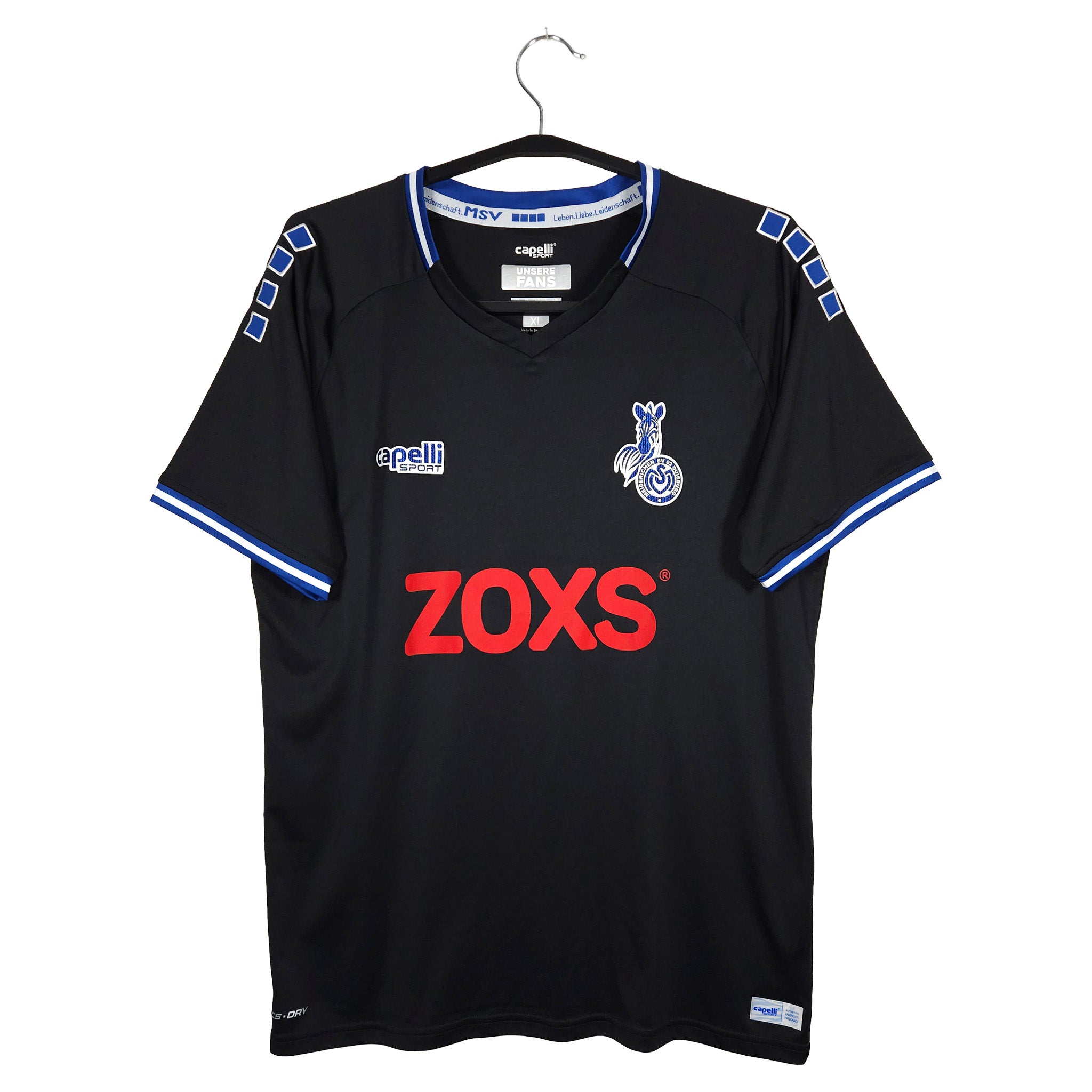 2021-22 MSV Duisburg Away Shirt front view