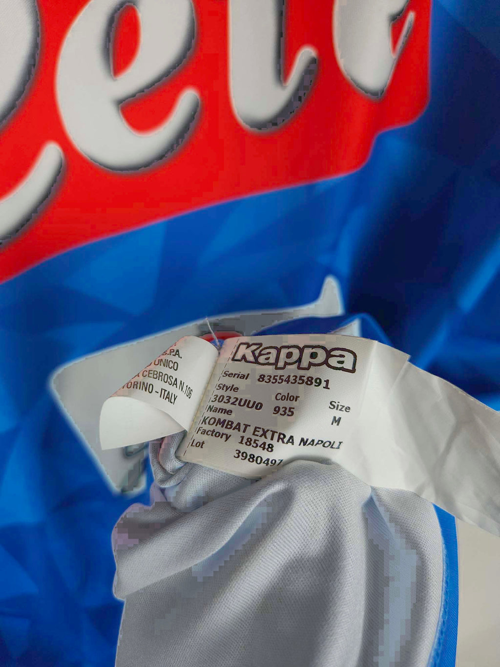 2018-19 Napoli Home Shirt