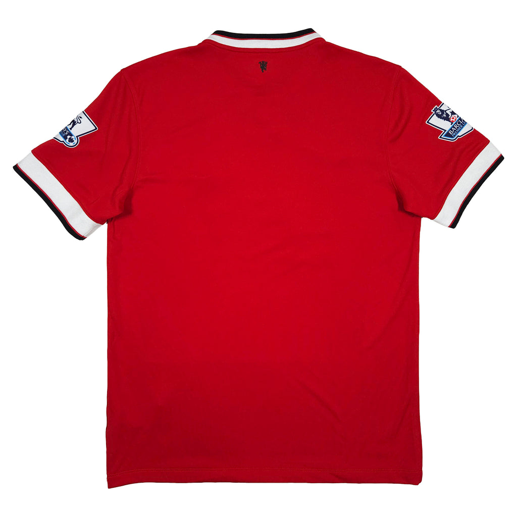 2014-15 Manchester United Home Shirt - back view