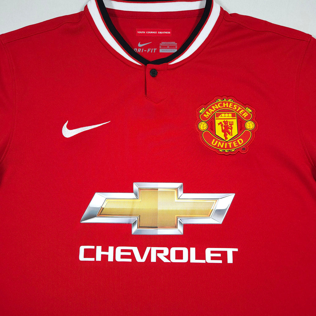 2014-15 Manchester United Home Shirt - detailed view