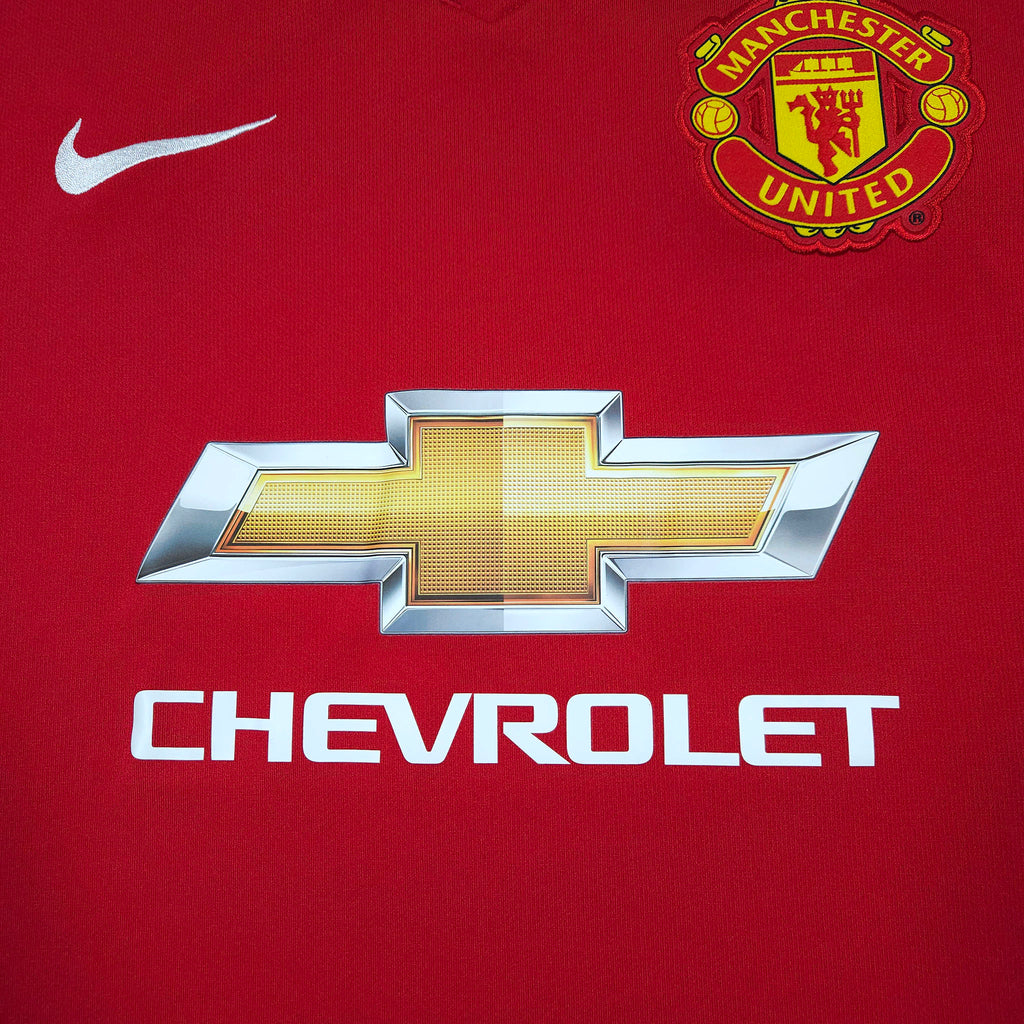 2014-15 Manchester United Home Shirt - detailed view