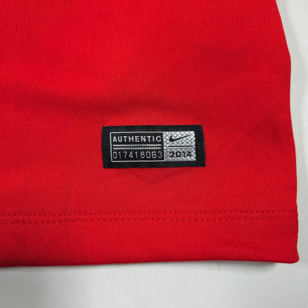 2014-15 Manchester United Home Shirt - detailed view