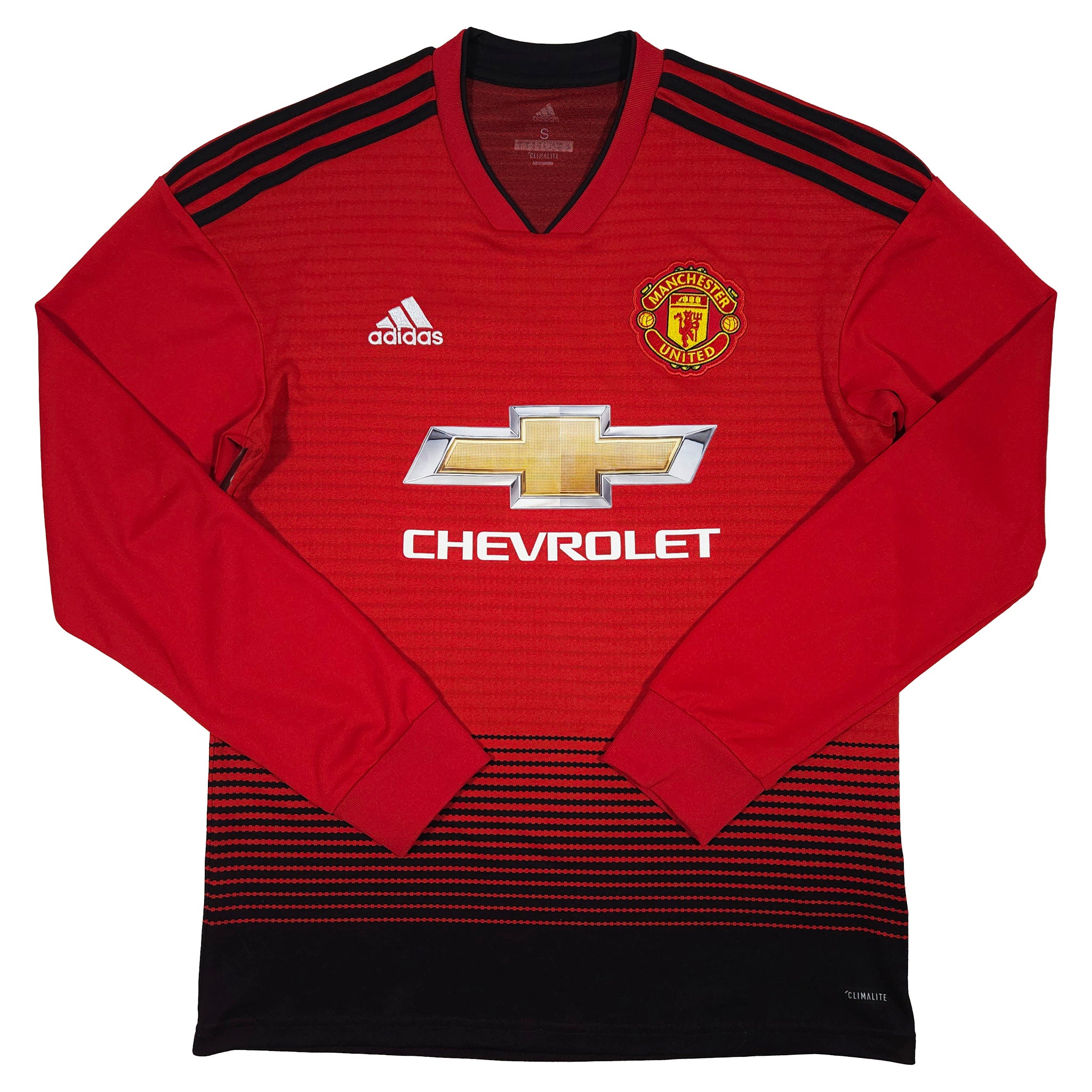 Manchester United Home Shirt 2018-19 – Longsleeve – S