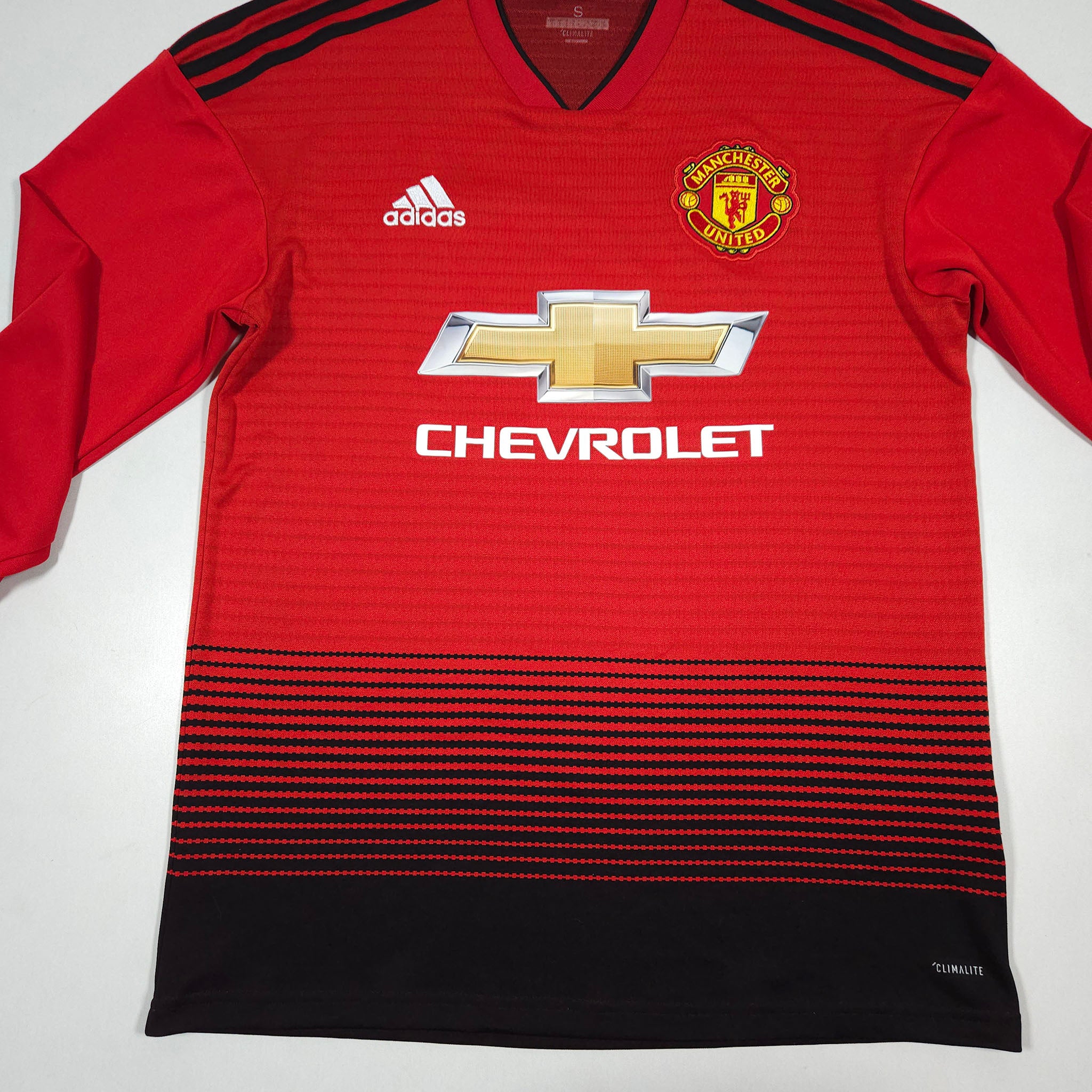 Manchester United Home Shirt 2018-19 – Longsleeve – S