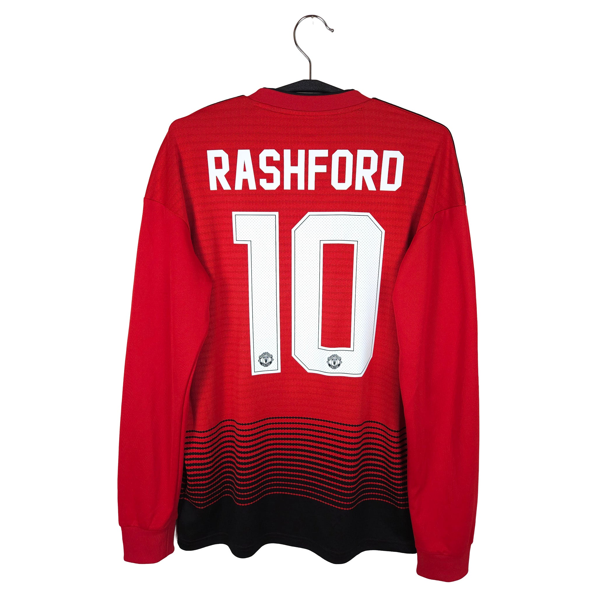 2018-19 Manchester United Longsleeve Home Shirt Rashford #10