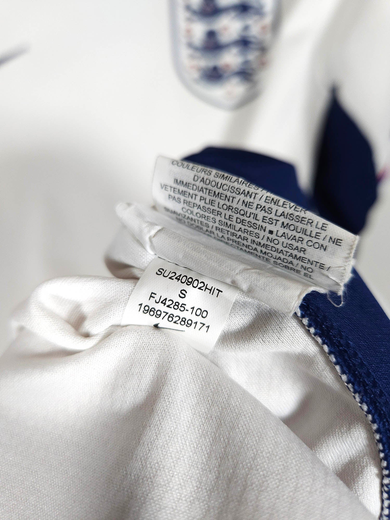 2024-26 England Home Shirt detailed view 5