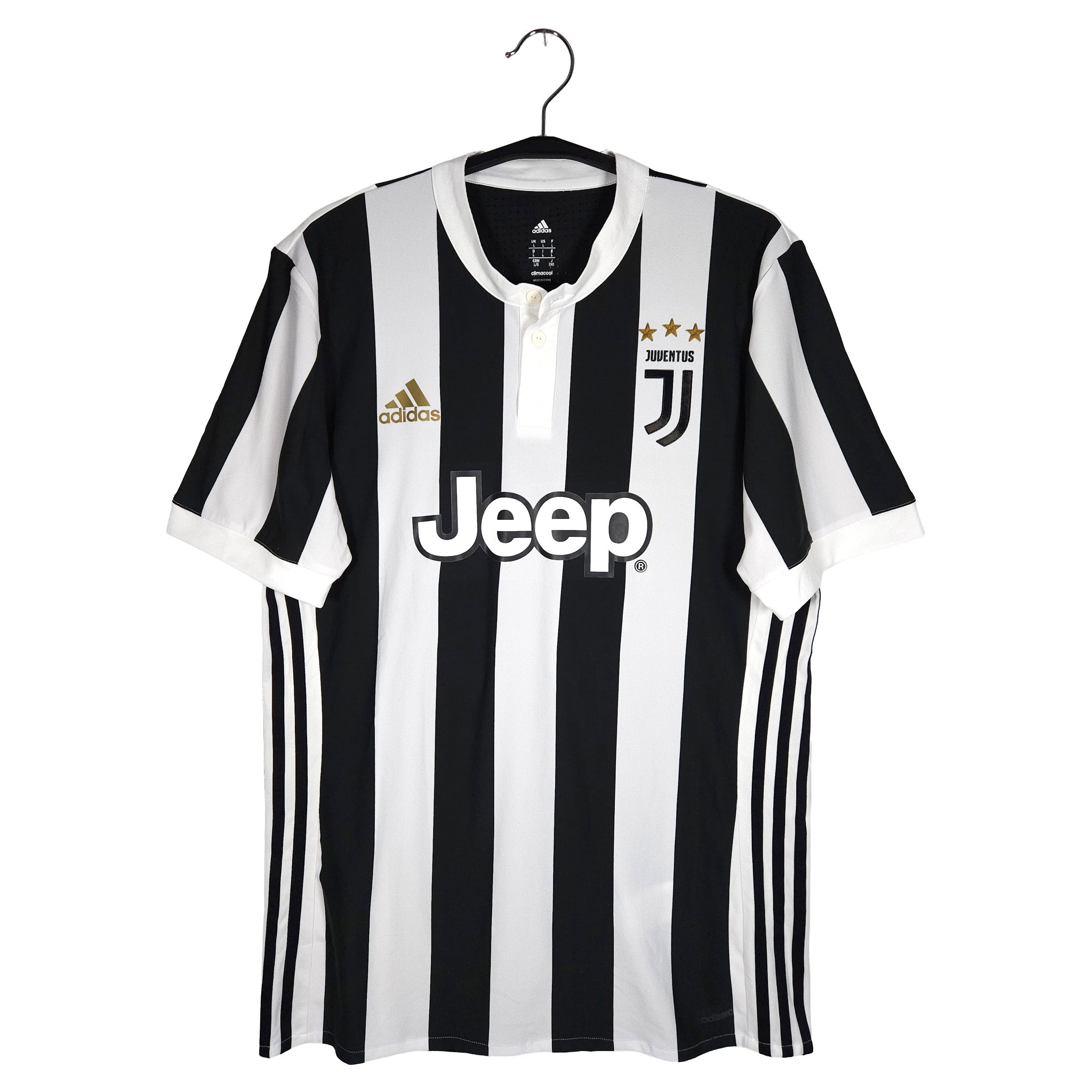 Juventus 2017-18 Home Football Shirt | Paulo Dybala
