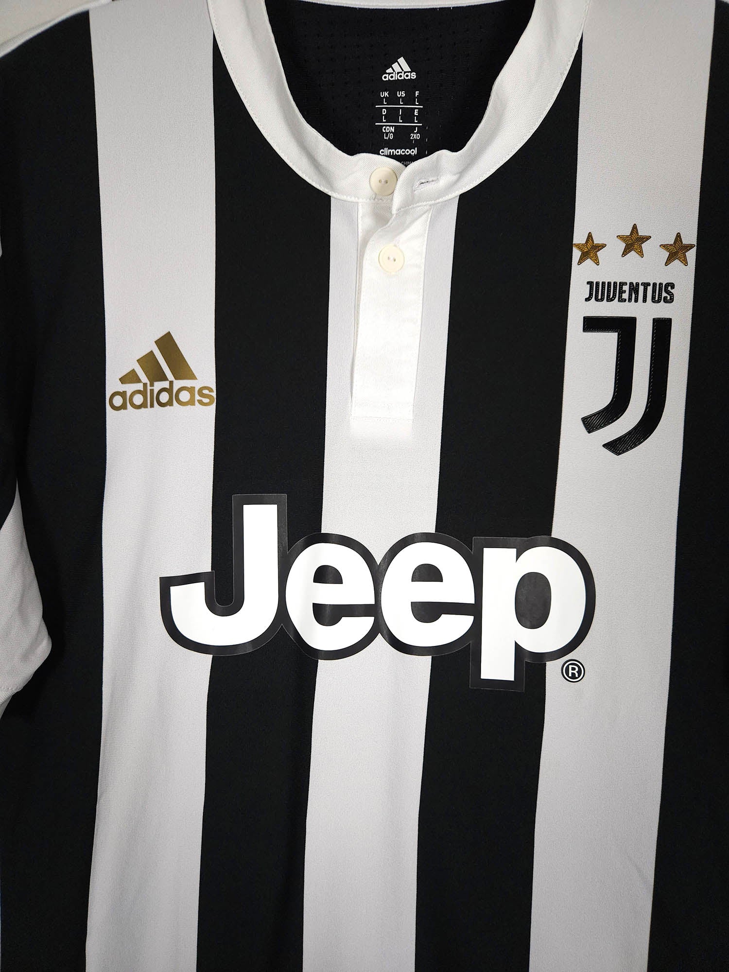 Juventus 2017-18 Home Football Shirt | Paulo Dybala
