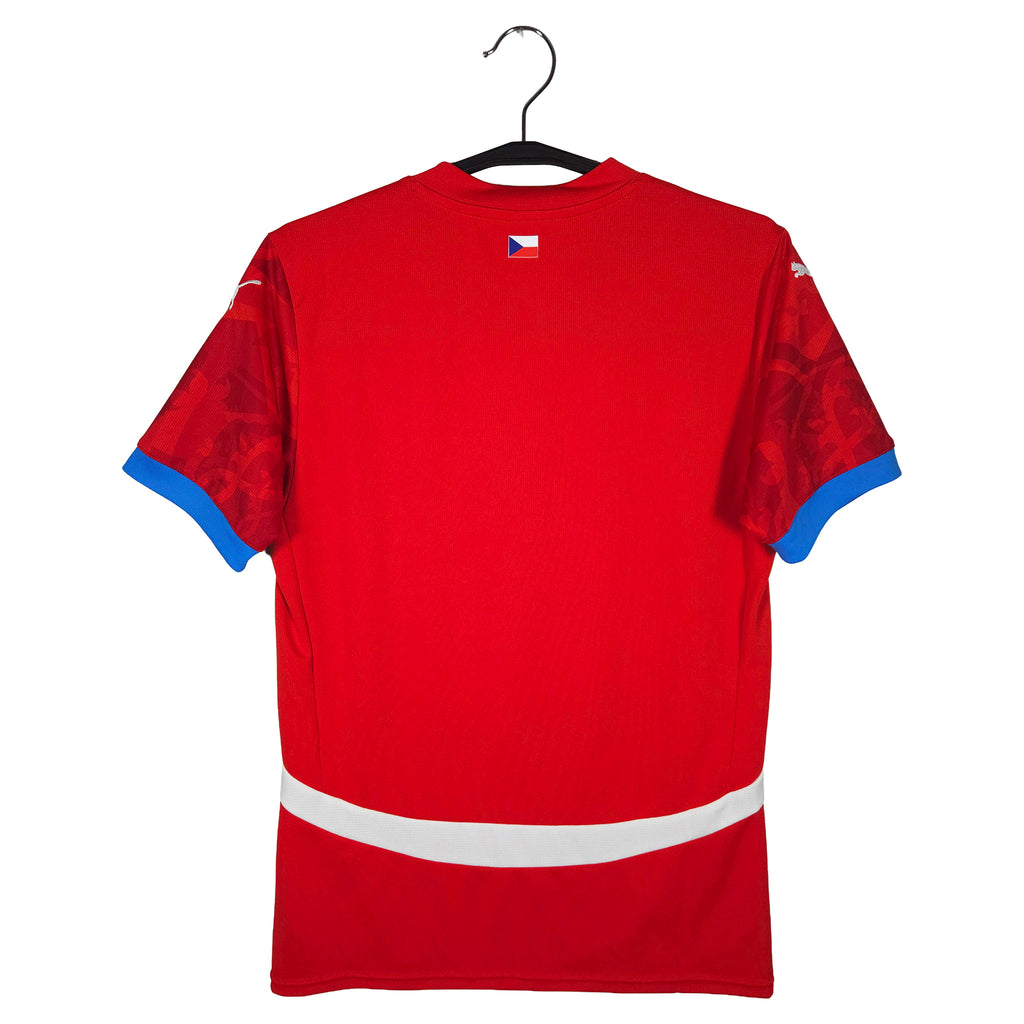 2024-25 Czech Republic Home Shirt - back view