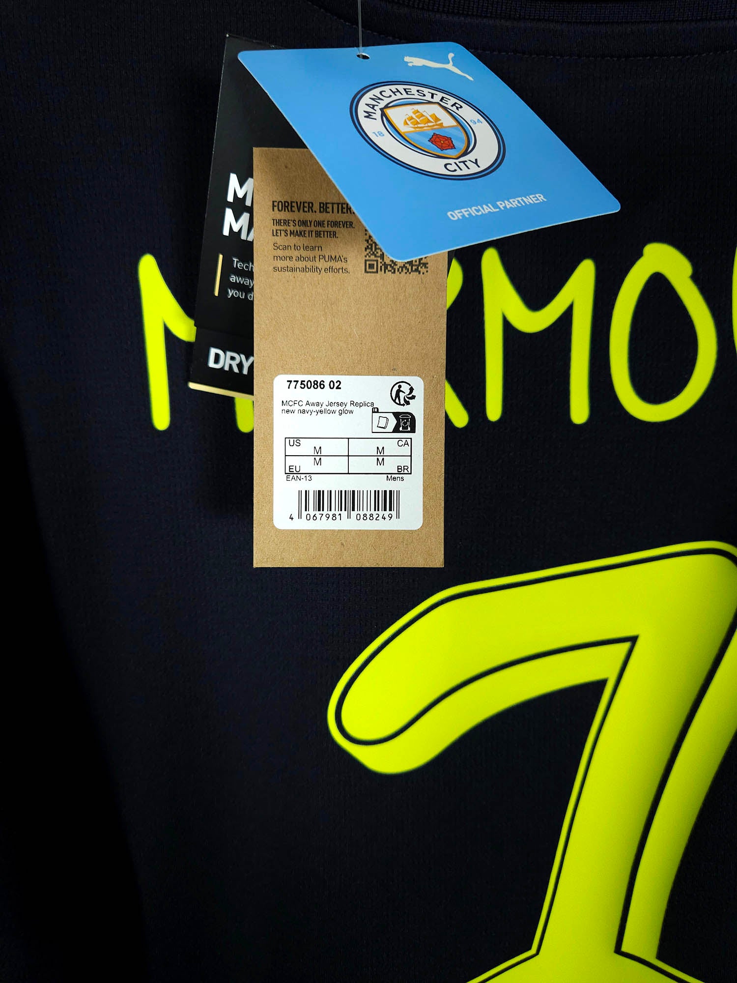 2024-25 Manchester City Away Shirt Marmoush #7
