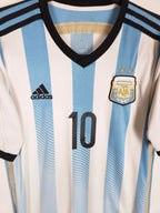 2014-15 Argentina Home Shirt Messi #10