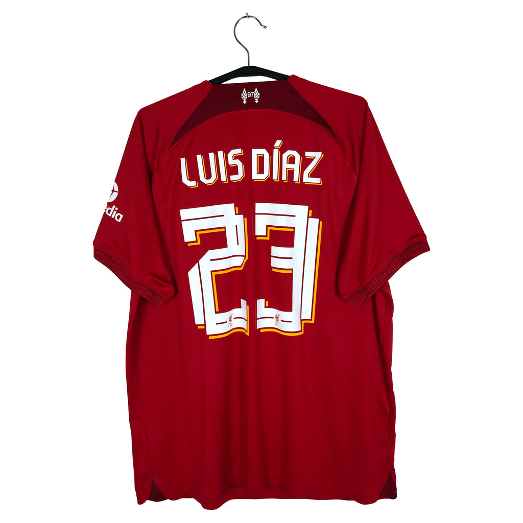 2022-23 Liverpool Home Shirt Luis Díaz #23