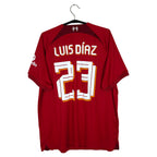 2022-23 Liverpool Home Shirt Luis Díaz #23