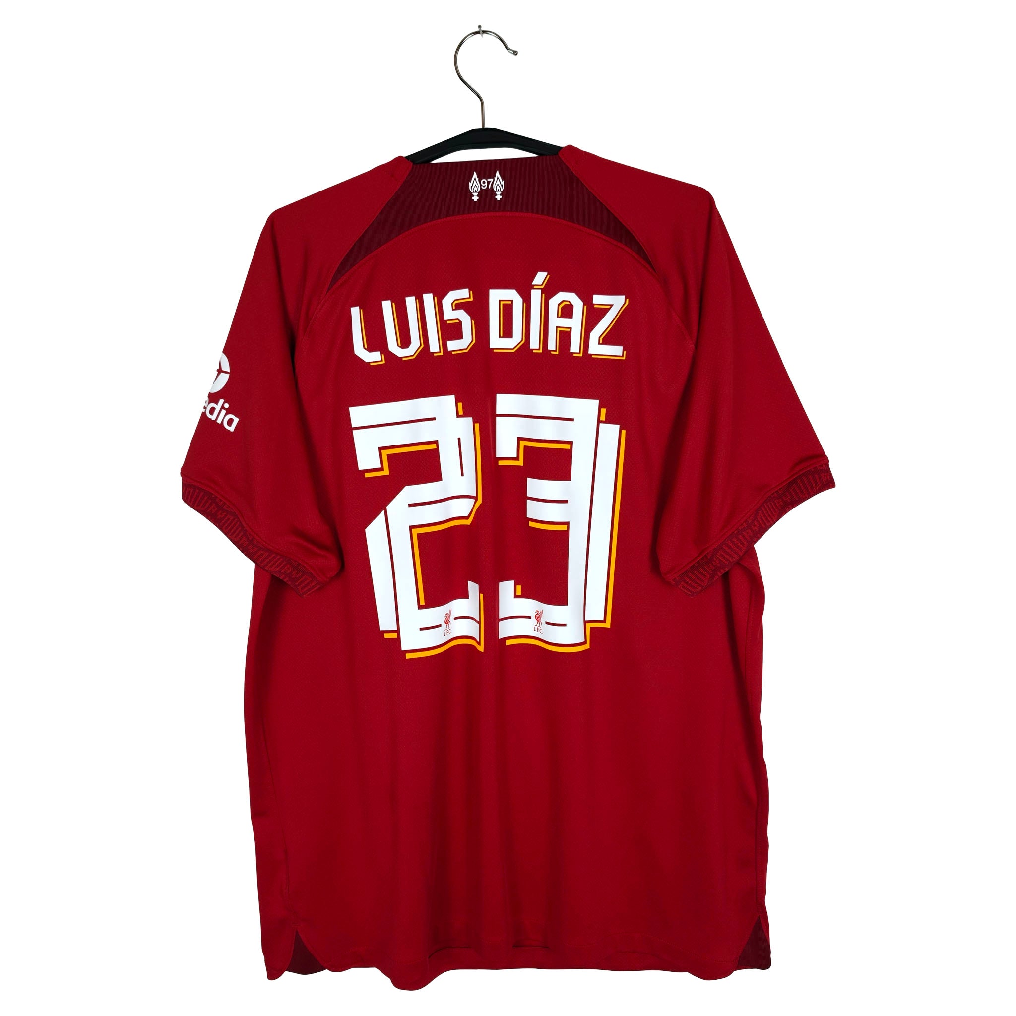 2022-23 Liverpool Home Shirt Luis Díaz #23