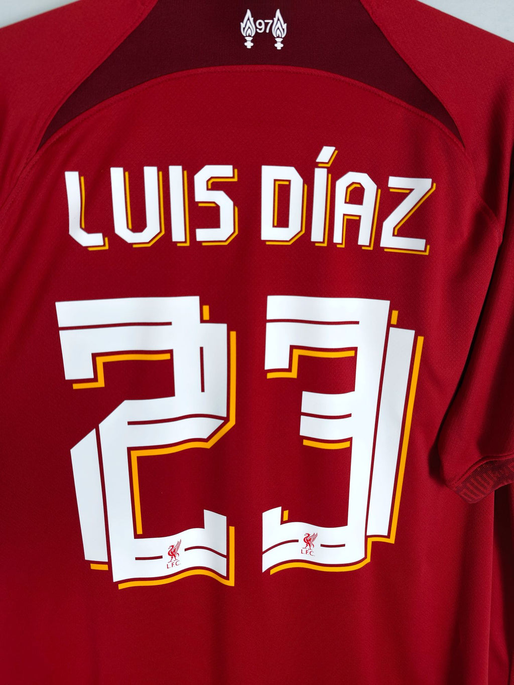 2022-23 Liverpool Home Shirt Luis Díaz #23