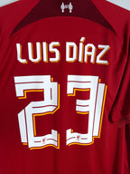 2022-23 Liverpool Home Shirt Luis Díaz #23