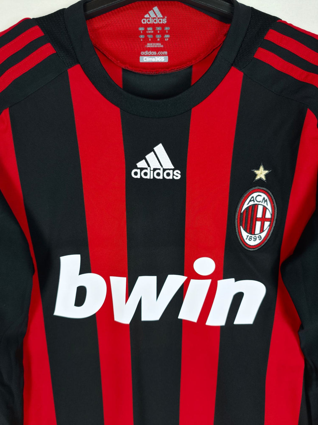 2008-09 AC Milan Home Shirt Ronaldinho #80 (LS)