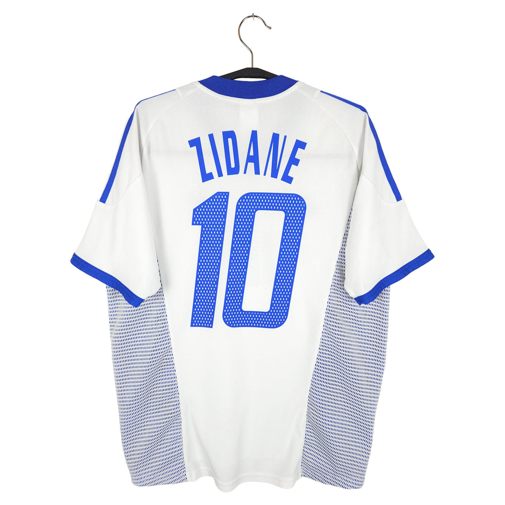 2002-04 France Away Shirt Zidane #10