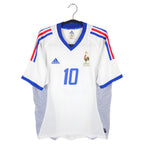 2002-04 France Away Shirt Zidane #10